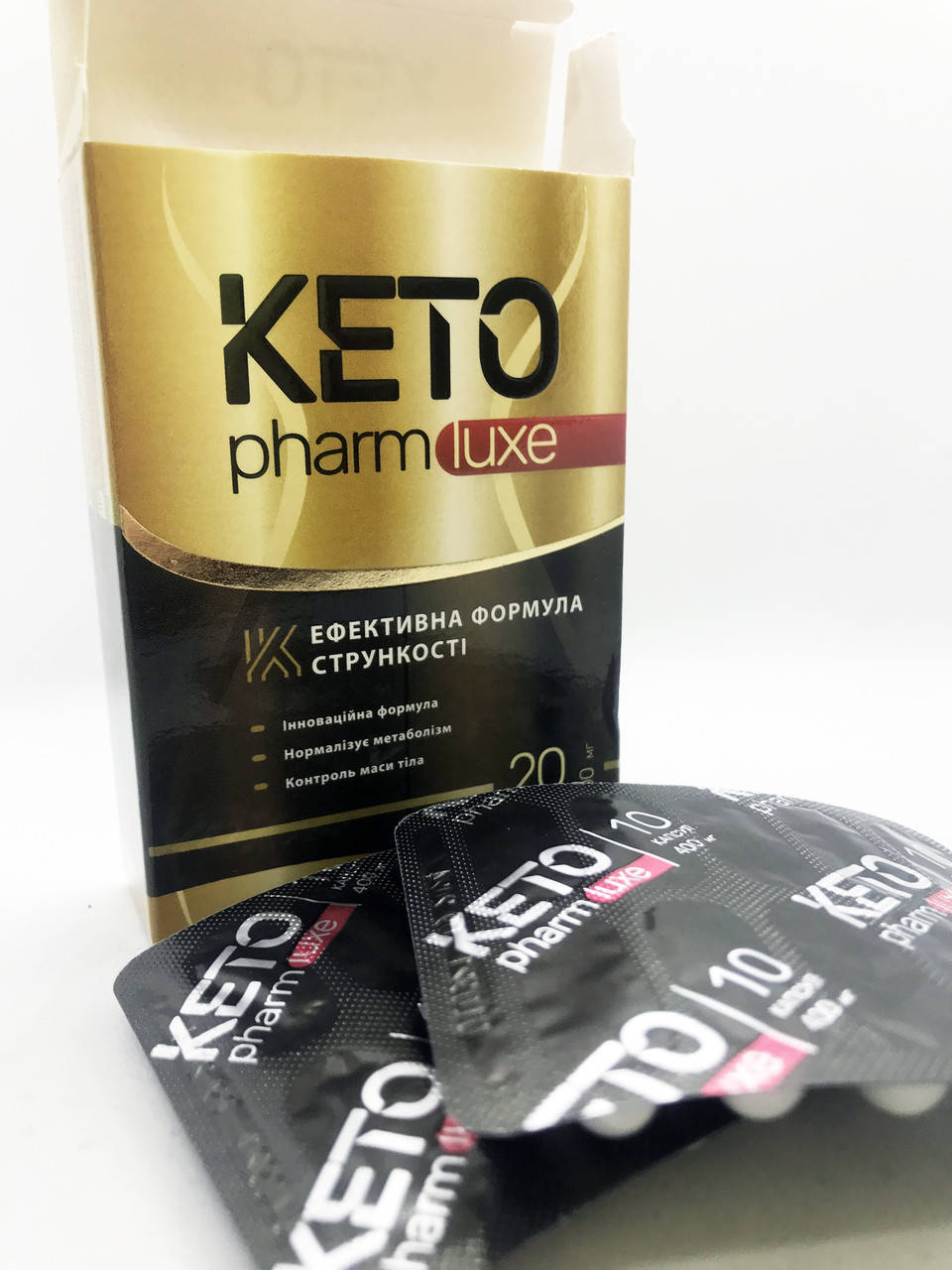 

Keto Pharm Luxe (Кето Фарм Люкс) - капсулы для похудения