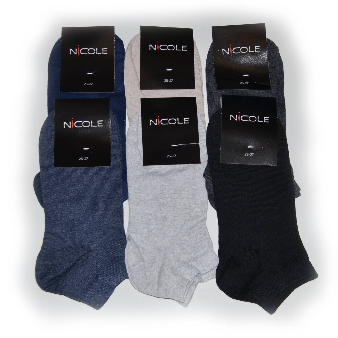 

Мужские носки Nicole от 12,00 грн./пара (короткое ассорти) 27 – 29 / (41-44)