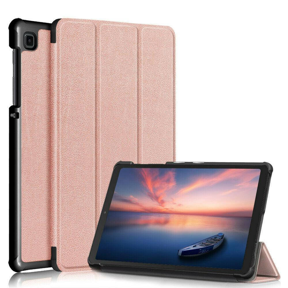 

Чехол Samsung Tab A7 Lite 8.7 (2021) T220 T225 Ultra Slim розово-золотой, Голубой