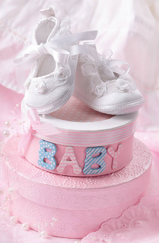

Пакет для подарка большой вертикальный "Baby торт розовый" 25х37 см (6 шт/уп)