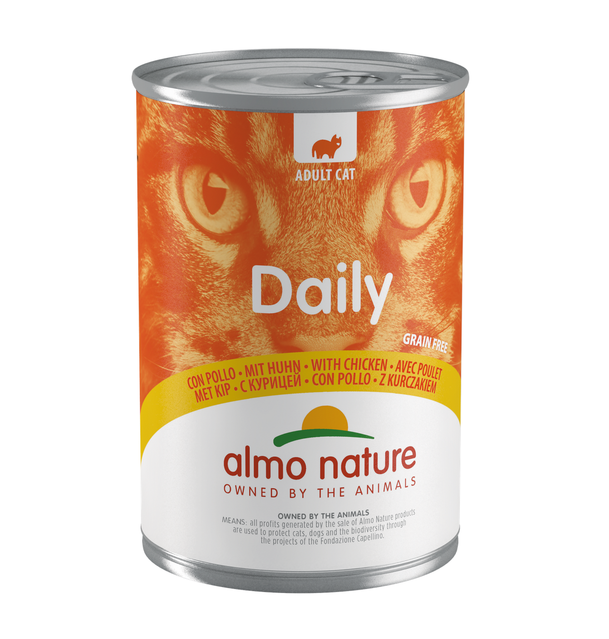 

Almo Nature Daily Cat, 400 гр (курка)