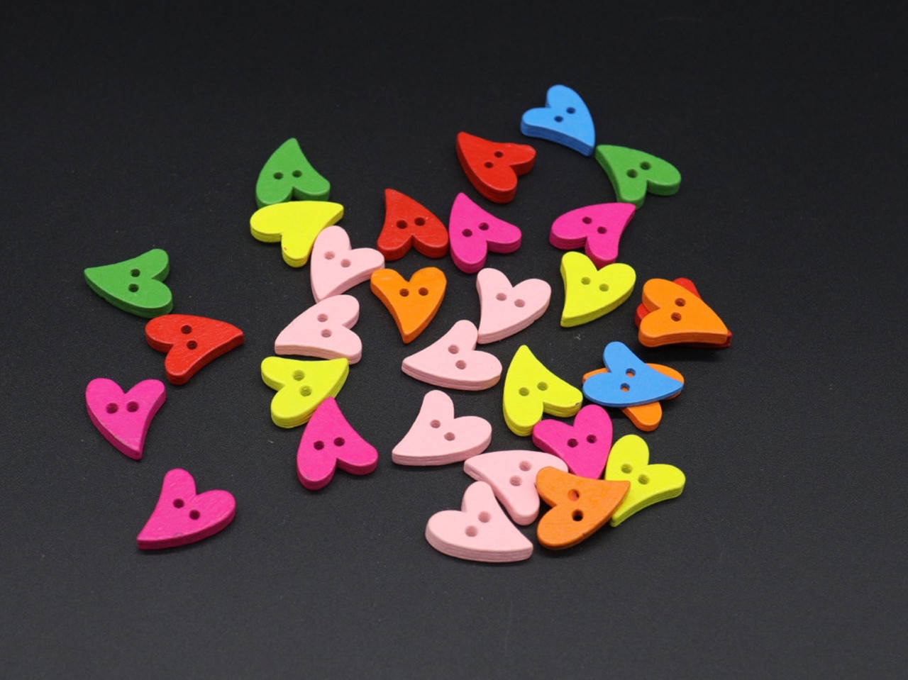 

Деревянные заготовки для творчества. Сердце. Цвет микс. 18х16мм