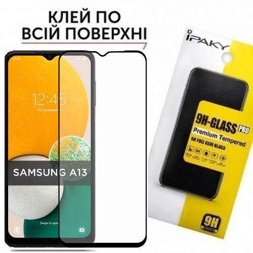 

Защитное стекло Samsung A13 A136U 5G Full Glue Glass (закаленное)