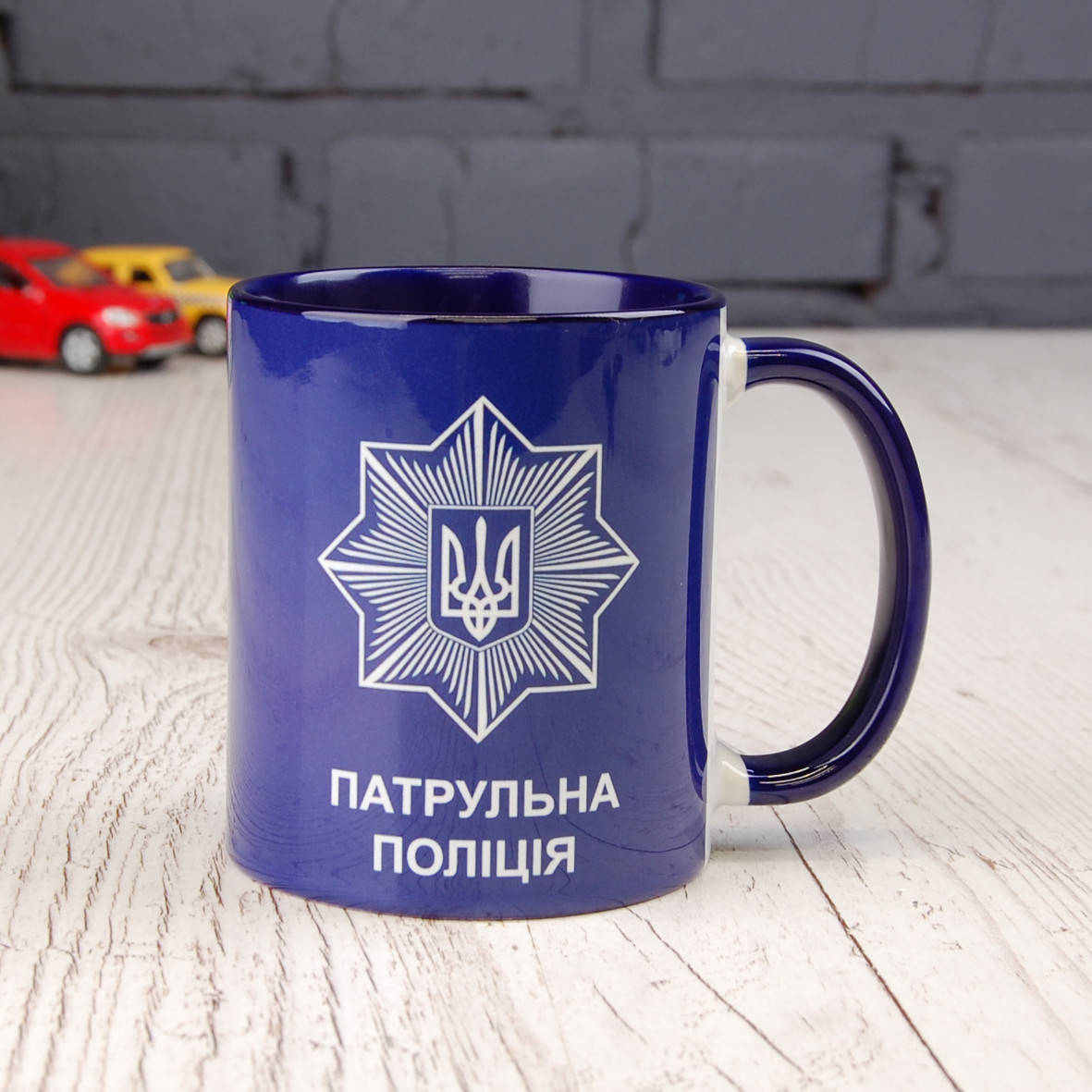 

Чашка Патрульная полиция, Синий