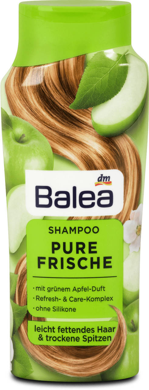 

Шампунь для жирных волос и сухими кончиками Balea Pure Frische