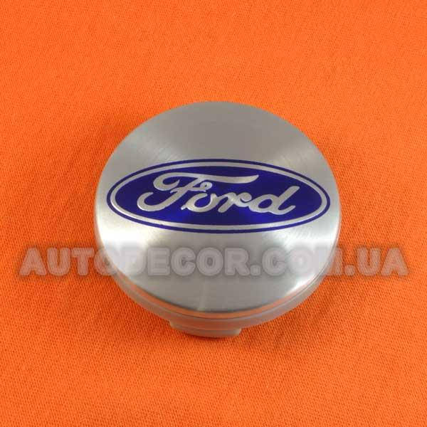 

Колпачки заглушки на литые диски Ford (54/51/10) 6m21-1003-AA металл / хром лого