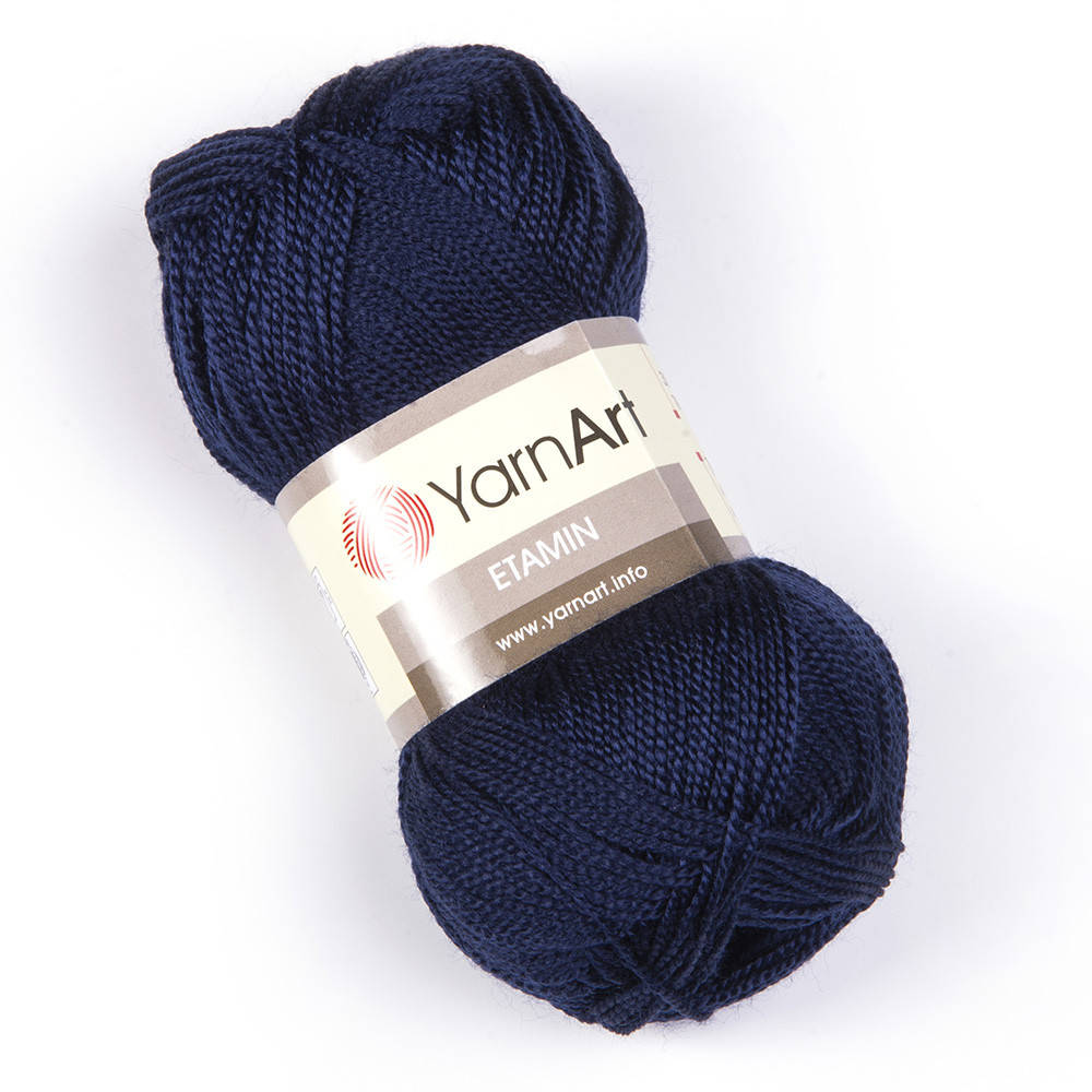 

YarnArt Etamin № 453 темно-синий