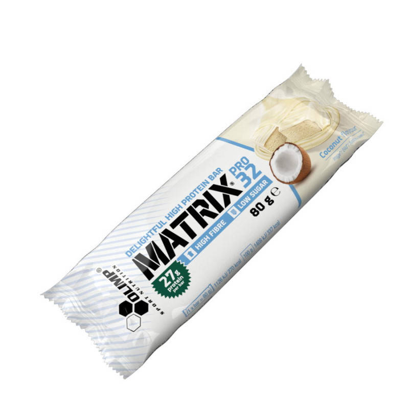 

Протеїновий батончик Olimp Matrix Pro 32, 80г - Кокос
