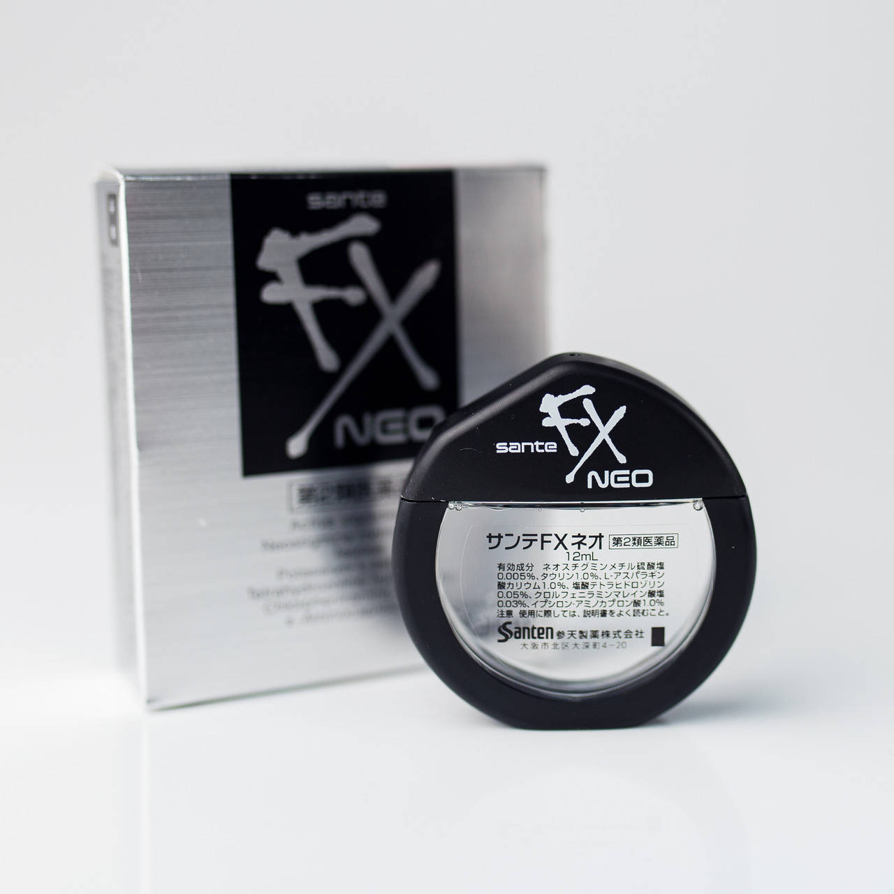 

Японские питательные глазные капли с таурином SANTE FX NEO