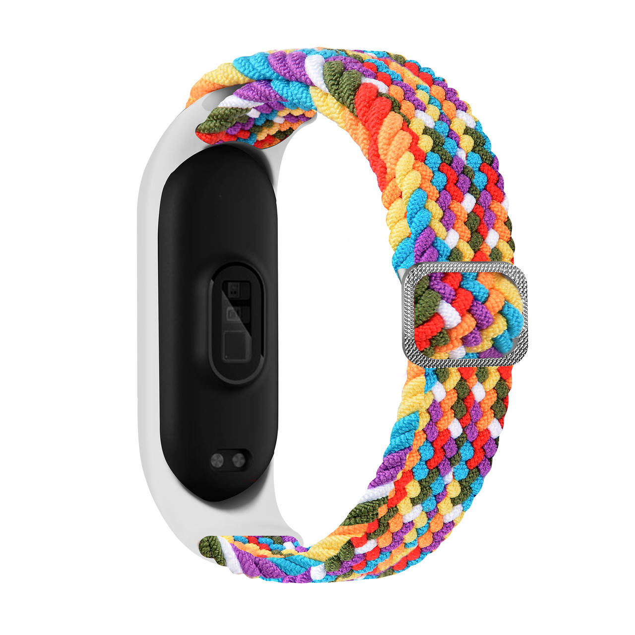 

Ремешок к браслету Mi band 3/4/5/6 solo loop Mi band 3/4, Радуга