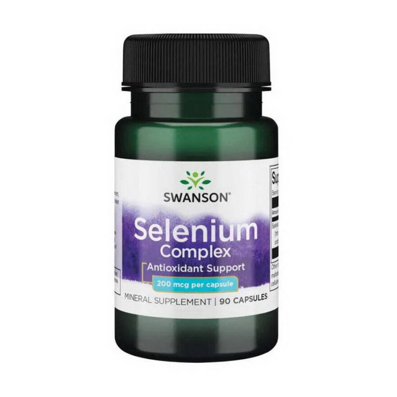 

Селен Swanson Selenium Complex 200 mcg 90 капсул