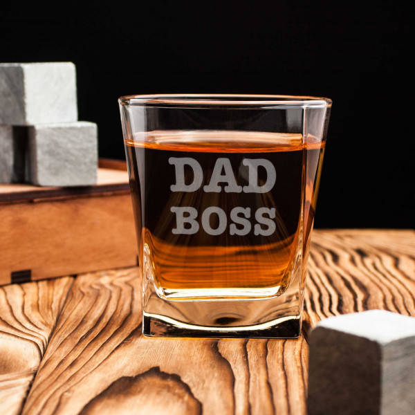 

Стакан для виски Dad Boss 250 мл (7650)