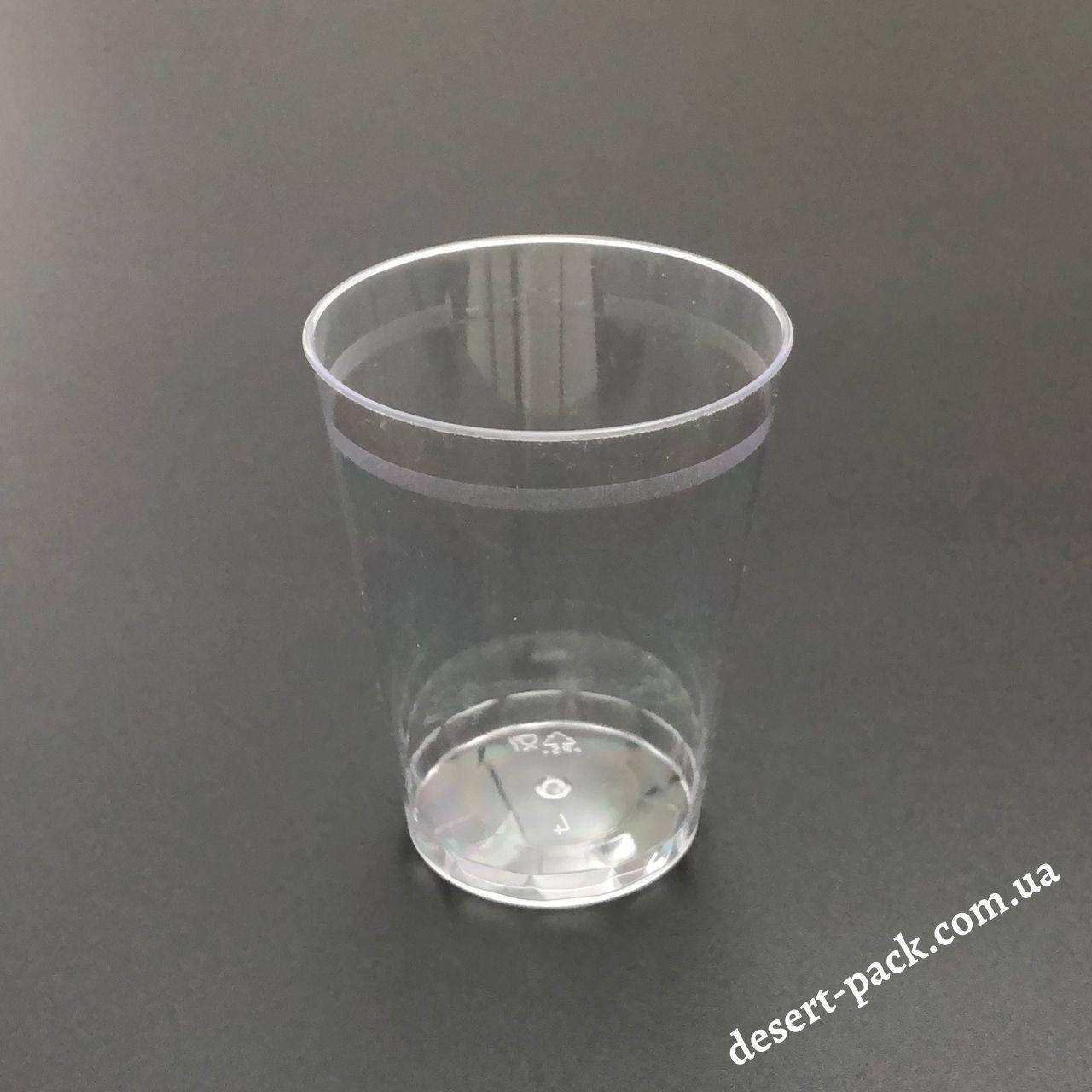 

Стаканчик для десертов 50 мл (40 шт.), Прозрачный