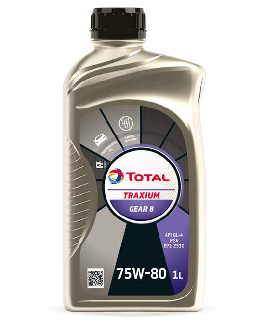 

Трансмиссионное масло Total Traxium Gear 8 75W-80 1L