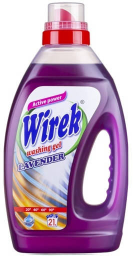 

Гель для стирки универсальный с ароматом лаванды Wirek Lavander 1.05л