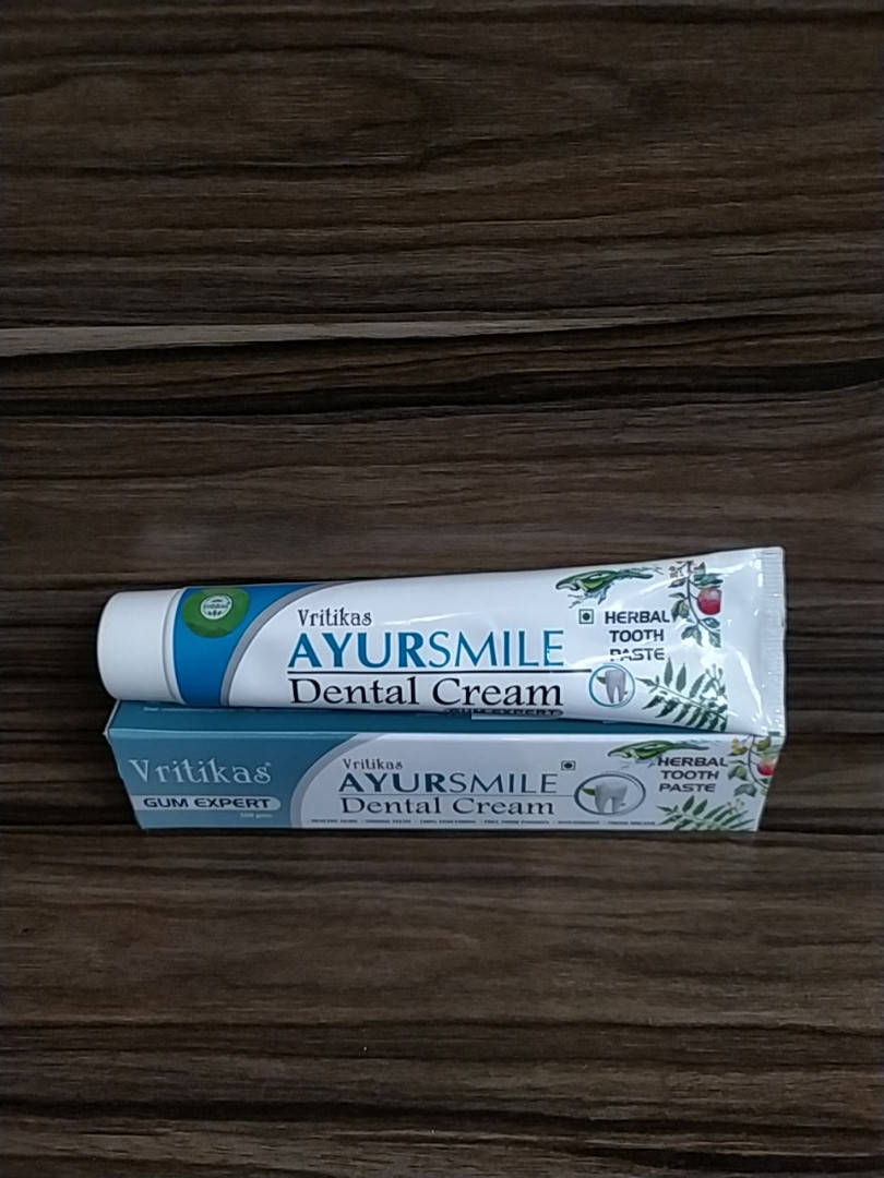 

Зубная паста Аюрсмайл Вритикас, Dental Cream Ayursmile Vritikas, 100 г