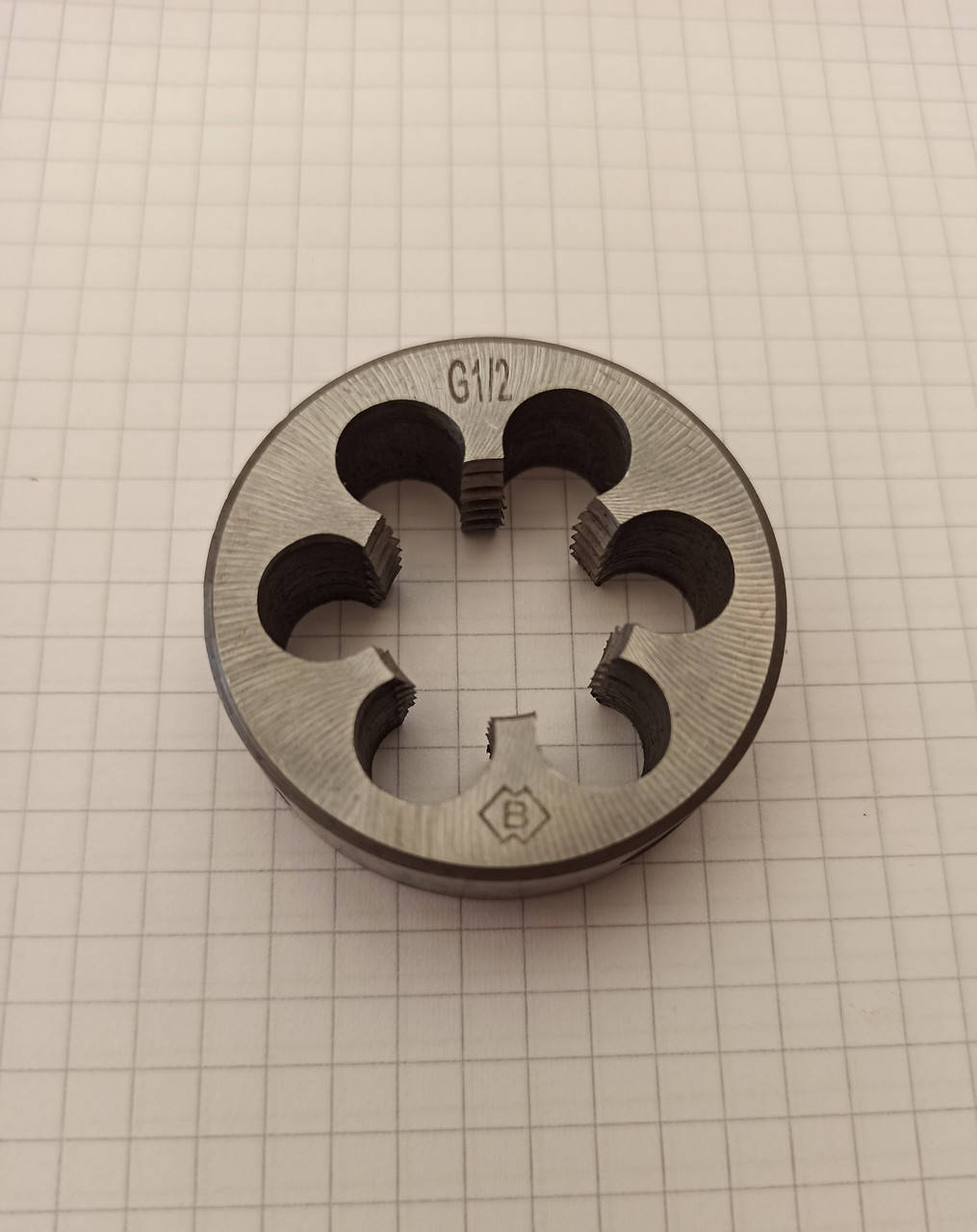 

Плашка трубная G 1/2