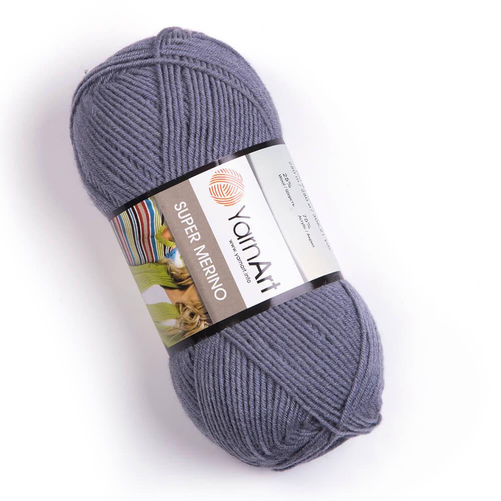 

Yarnart Super Merino № 774 сталь