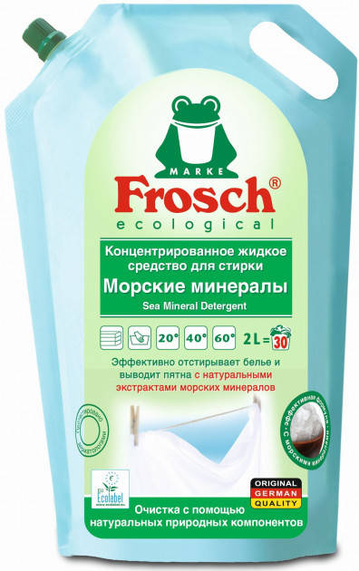 

Frosch Гель для стирки концентрат Морские минералы, 2л