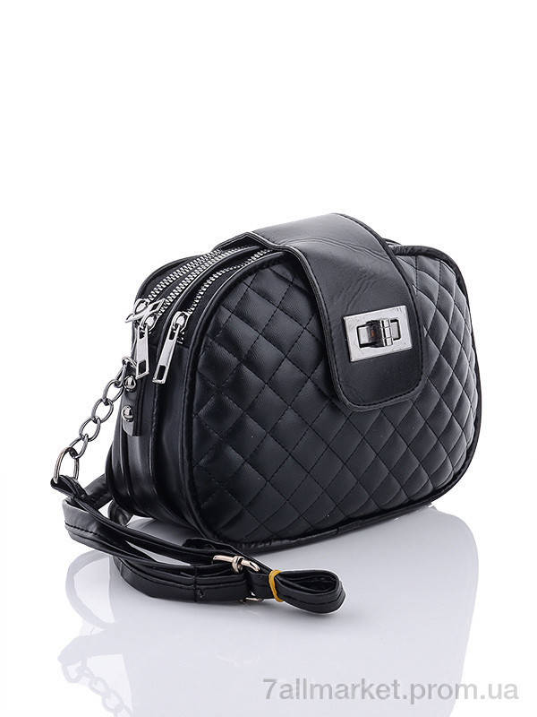

Сумка женская 1116-6 black 17*24*11 см, "David Polo" недорого оптом от прямого поставщика, Черный