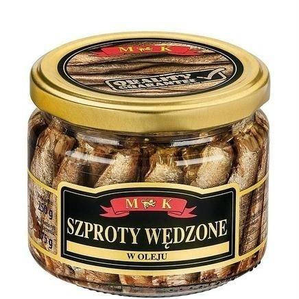 

Шпроты в масле MK Szproty Wedzone 250 г