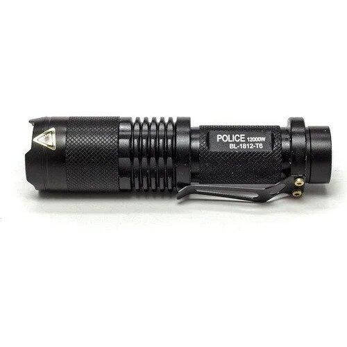 

Ручной фонарь BL-1812 T6, Черный