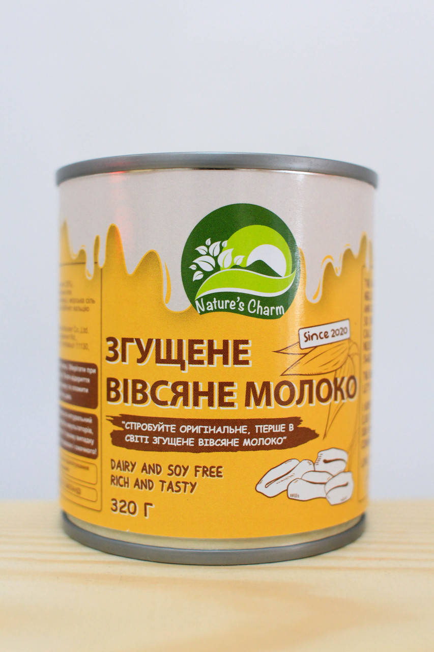 

Молоко сгущенное овсяное Nature's Charm 320г
