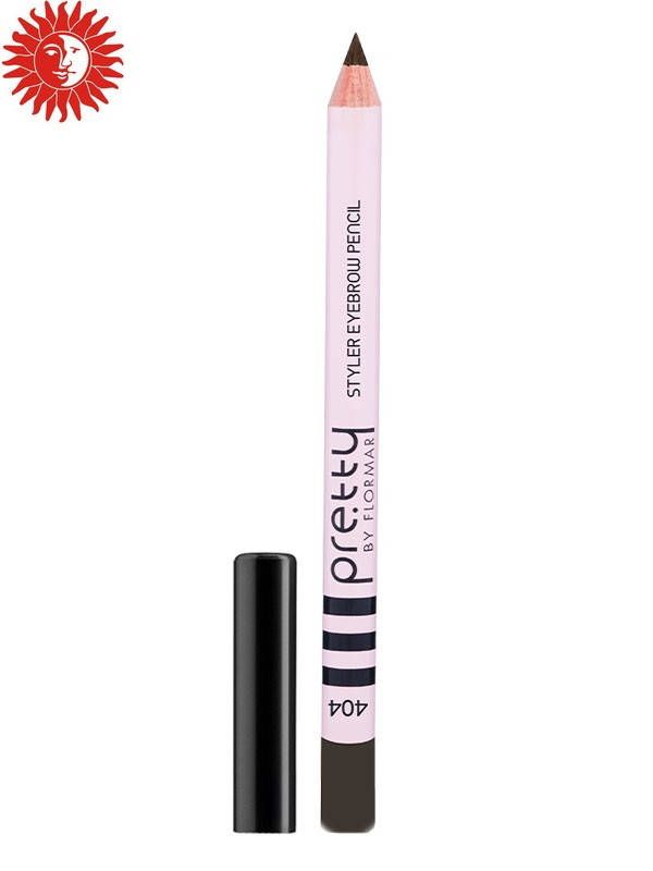 

Карандаш для бровей Flormar Pretty Styler Eyebrow Pencil № 404 Чёрный