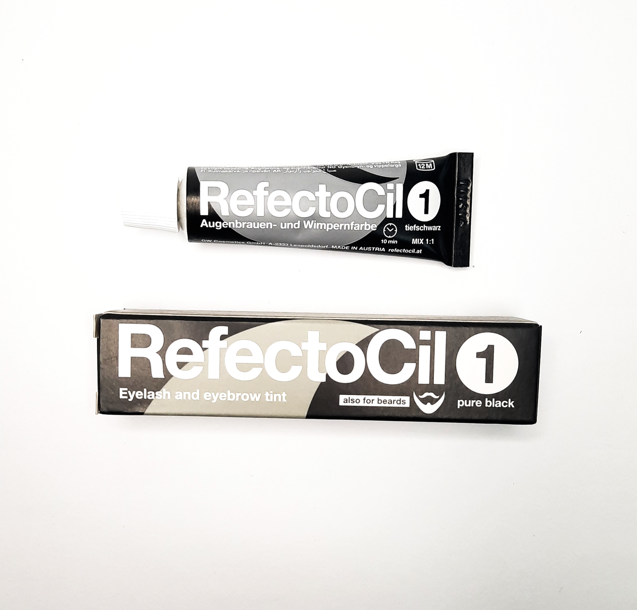 

Фарба для брів RefectoCil у відтінку чорний №1 15мл