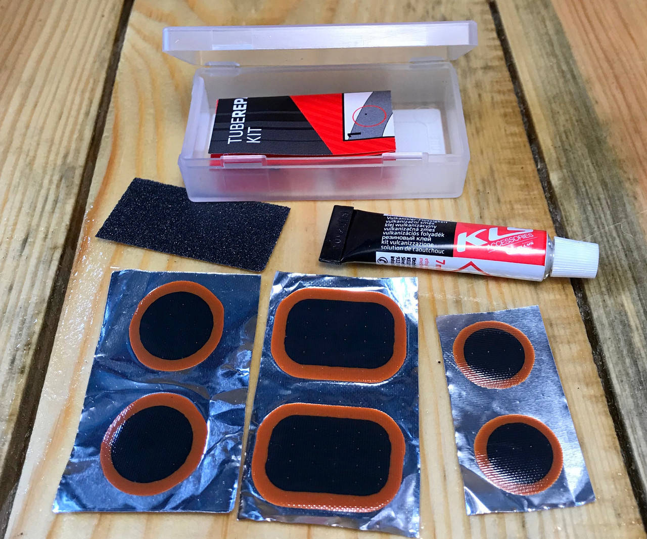 

Латки для заклейки камеры KLS Repair kit