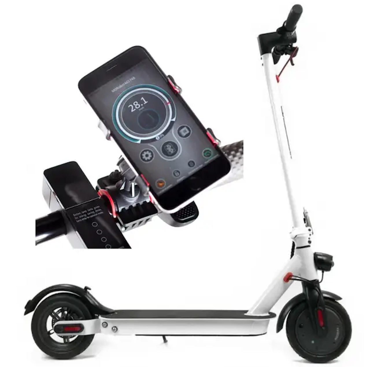 

Электросамокат Crosser E9 Premium Air 10″ – белый