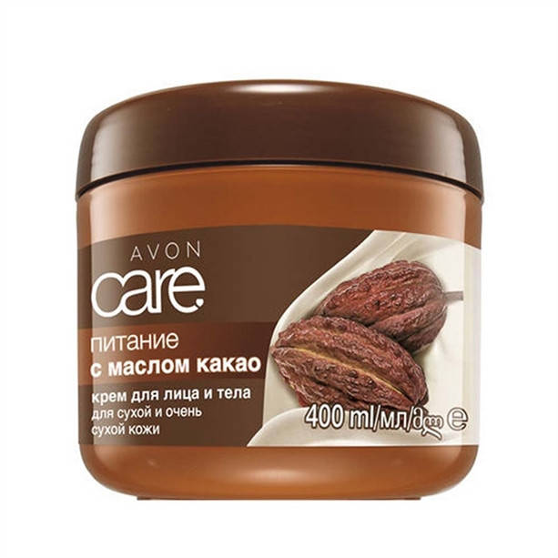 

Питательный крем для лица и тела с маслом какао Care Avon 400 ml