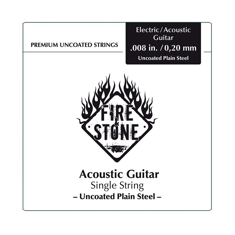 

Струна для акустической гитары Fire & Stone Single String .013