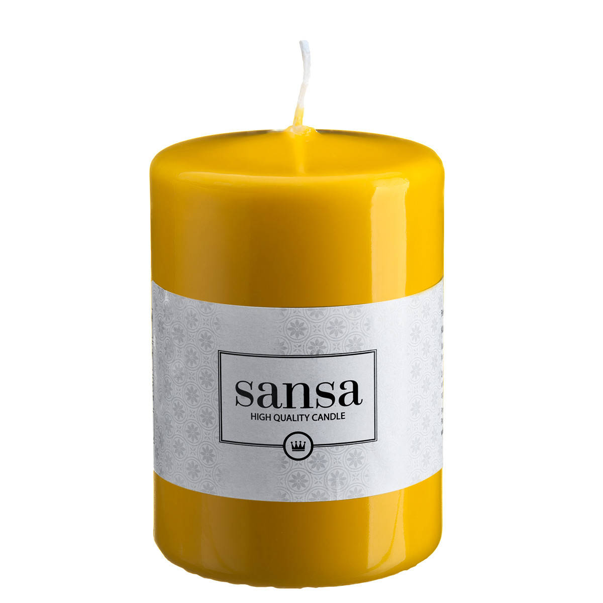 

Свеча желтая 7х10 см.70х100 мм цилиндр, Желтый