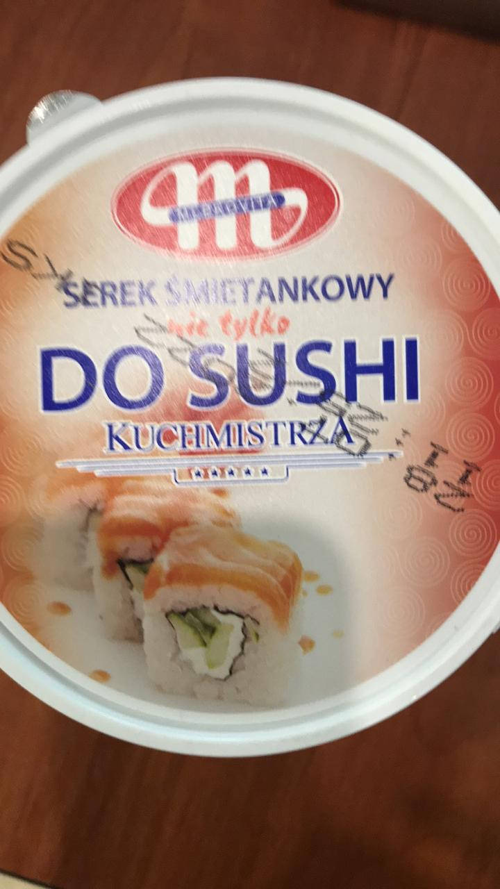 

Сир вершковий Mlekovita Для суші 1кг