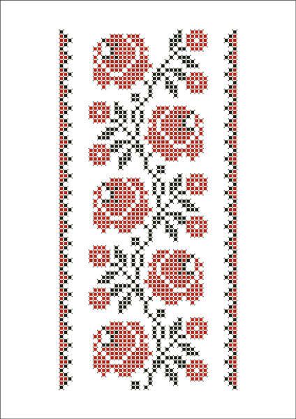 

ФВМ-034. Схема для вишивки бісером на водорозчинному флізеліні