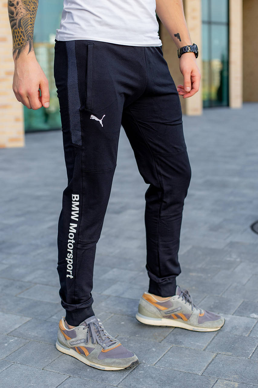 

Мужские спортивные штаны puma BMW motorsport, Темно-синий