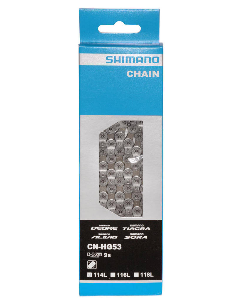 

Цепь Shimano Deore / Tiagra CN-HG53 (9 скоростей)