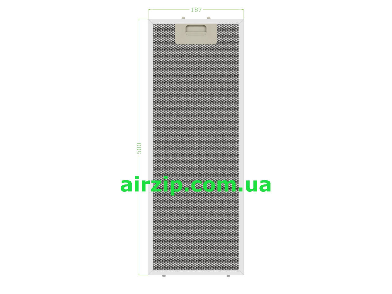 

Фильтр жировой для вытяжки 187 x 500 mm