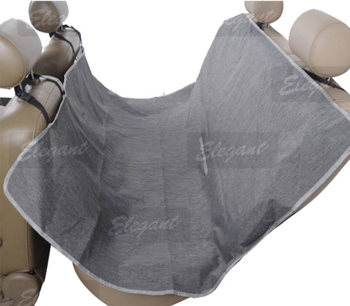 

Накидка на сидіння для собак 165Х145см Elegant EL 100 678 сірого кольору