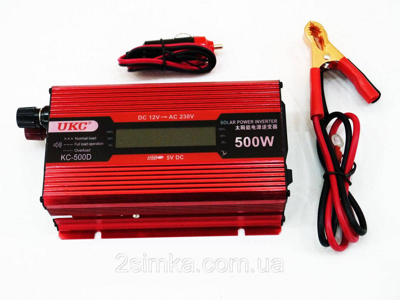 

Преобразователь 500W KC-500D +LCD 12V