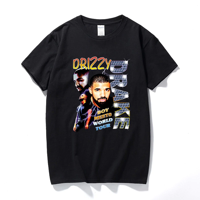 

Футболка черная LOYS Drake DRIZZY