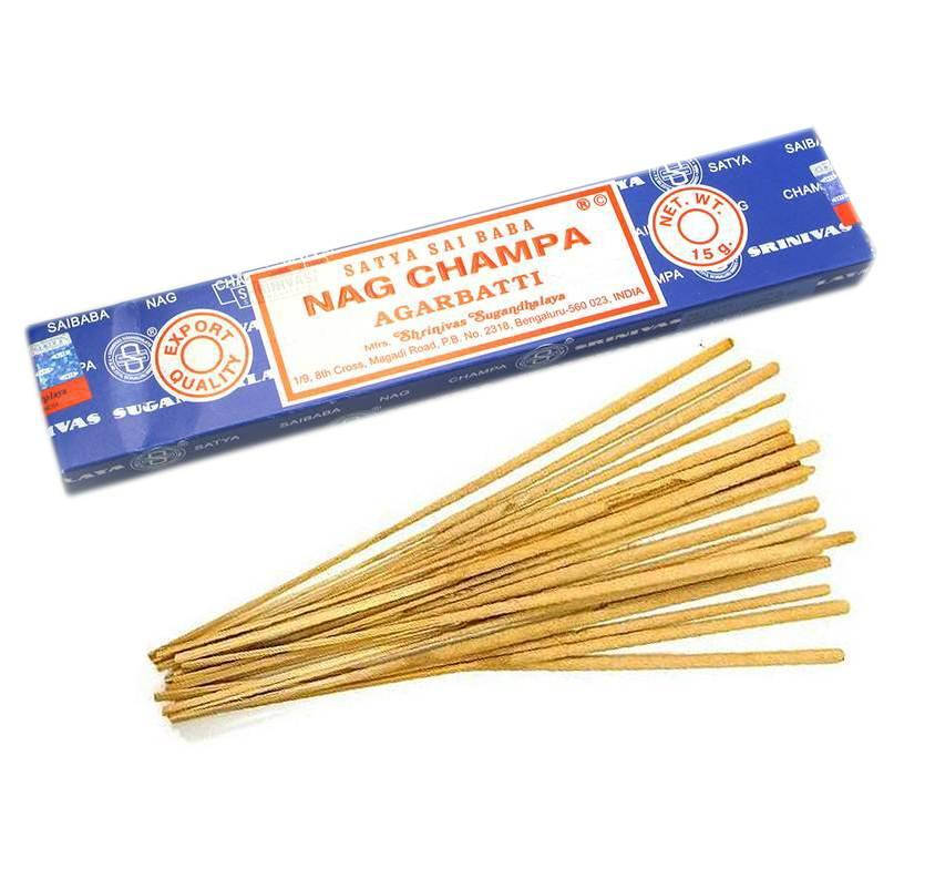 

Nag champa (Нагчампа)(15 gms) (12шт/уп)(Satya) пыльцовое благовоние