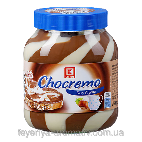 

Паста Крем Шоколадная Duo Creme Chocremo c орехом K-Classic 750 г Германия