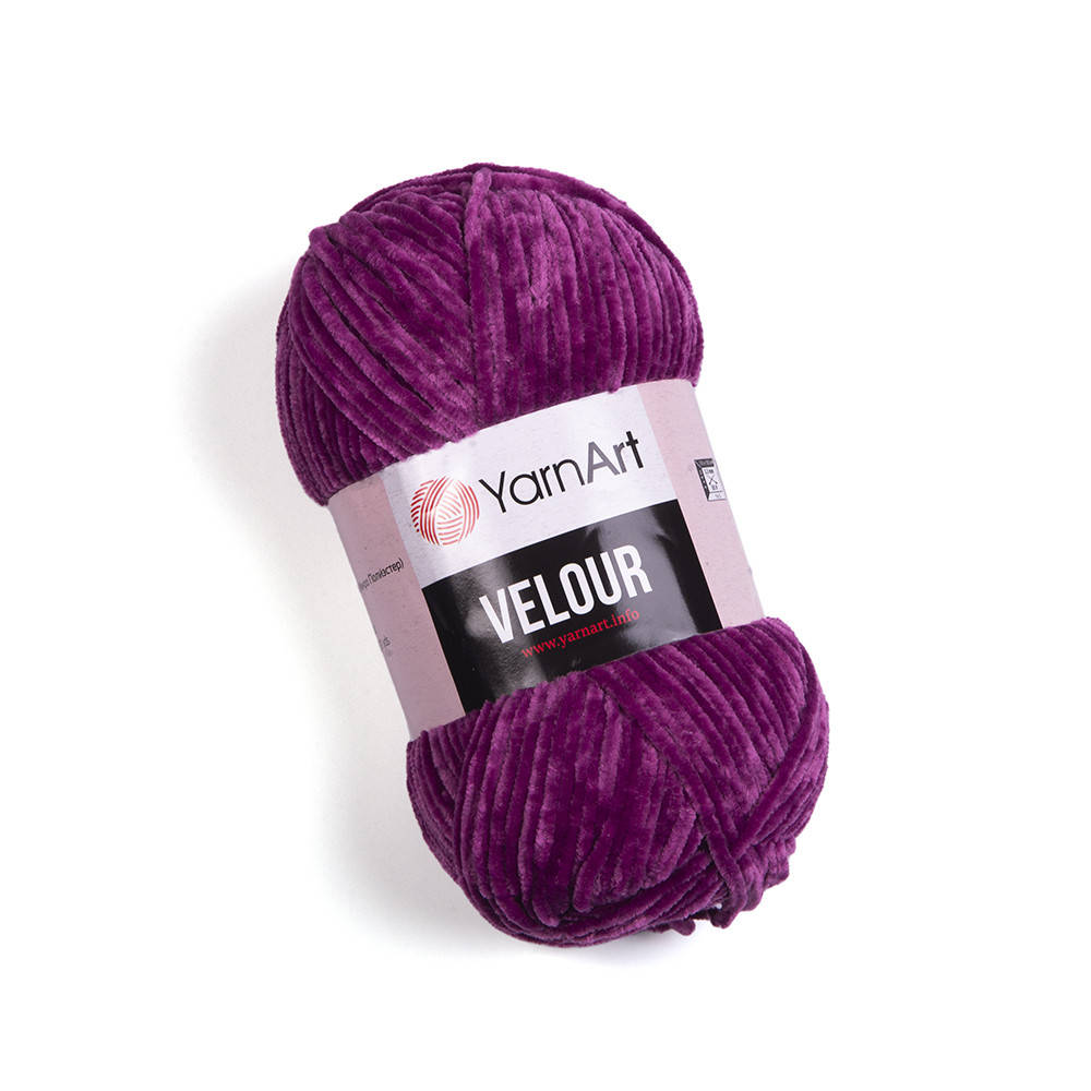 

Yarnart Velour № 855 фуксия