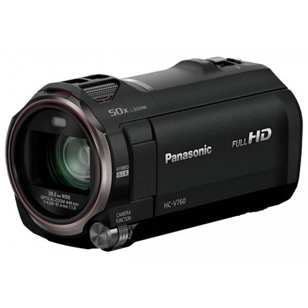 

Видеокамера Panasonic HC-V760EE-K Черная, Черный