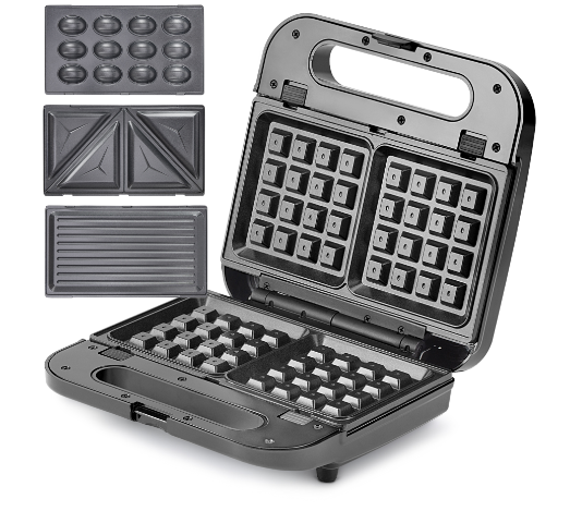 

Вафельница орешница сэндвичница гриль Vitek VT-7148 4в1