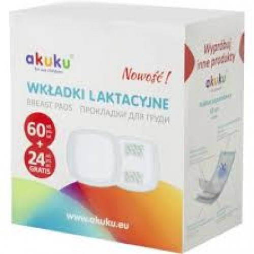 

Лактаційні вкладки STANDART MeGaPaKa 84шт A0368 Akuku