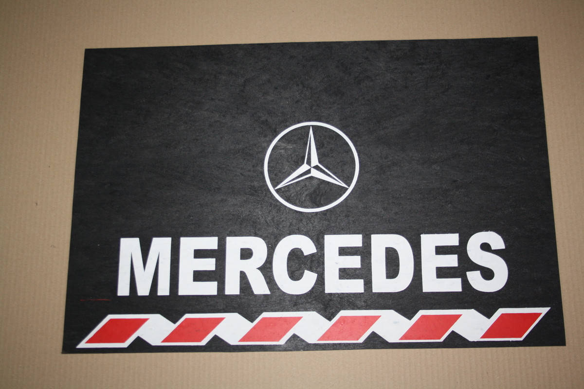 

Брызговики задние Mercedes (60*40 см) для грузовиков