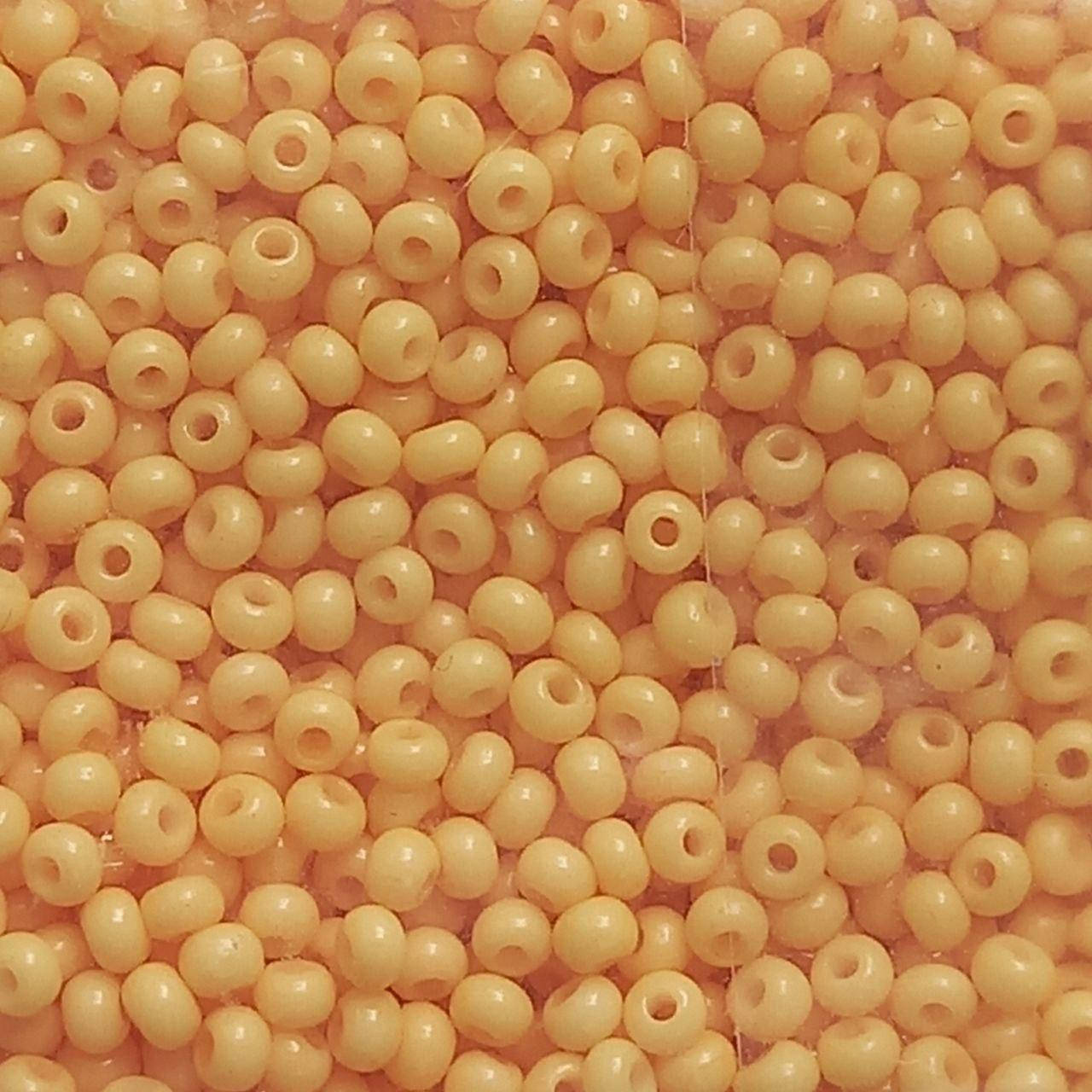 

Чешский бисер Preciosa натуральный оранжевый 50г 10/0 03182